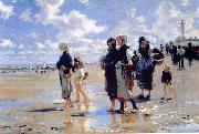 John Singer Sargent Oyster Gatherers of Cancale Sweden oil painting artist